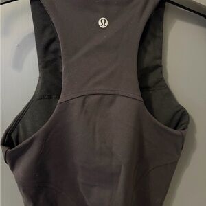 lululemon athletica Black Racerback Athletic Tank Top